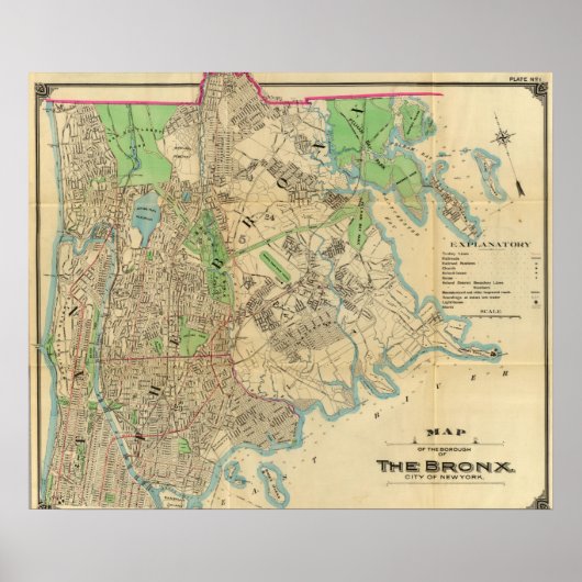 Bronx, New York Poster (Voorkant)