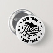 Bronx, New York Ronde Button 5,7 Cm (Voorkant /achterkant)