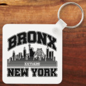 Bronx, New York Sleutelhanger (Achterkant)