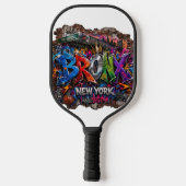 Bronx New York Stedelijke Graffiti Straatkunst Pickleball Paddle (Achterkant)