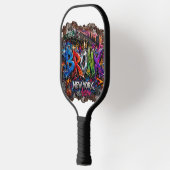 Bronx New York Stedelijke Graffiti Straatkunst Pickleball Paddle (Links)