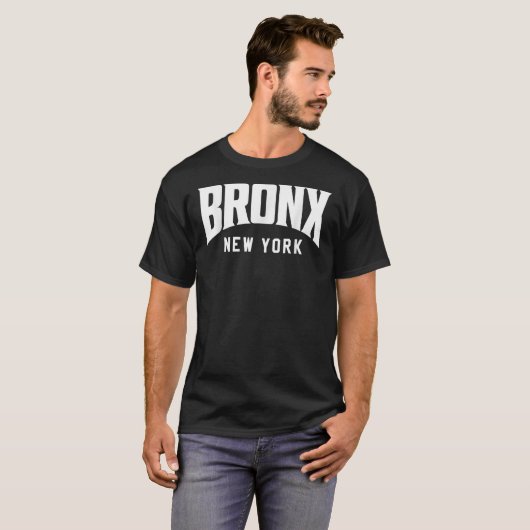 Bronx New York T-shirt (Voorkant volledig)