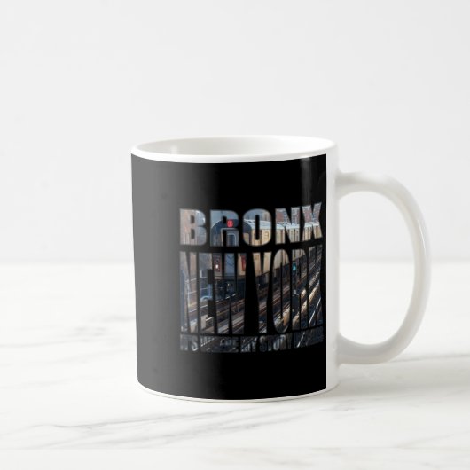 Bronx New York Where My Story Begins  Koffiemok (Rechts)