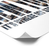 Bronx New York Where My Story Begins  Poster (Hoek)