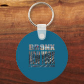 Bronx New York Where My Story Begins  Sleutelhanger (Voorkant)