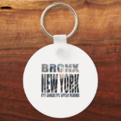 Bronx New York Where My Story Begins  Sleutelhanger (Voorkant)