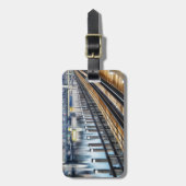 bronx nieuwe york - gebouwen bagagelabel (Voorkant verticaal)