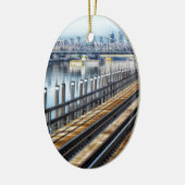 bronx nieuwe york - gebouwen keramisch ornament (Links)