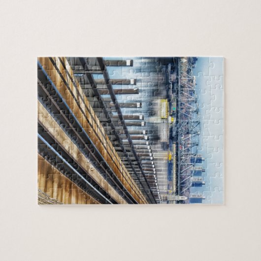 bronx nieuwe york - gebouwen legpuzzel (Horizontaal)