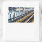 bronx nieuwe york - gebouwen rechthoekige sticker (Tas)