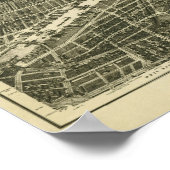 Bronx NY, 1897: Old Print (Hoek)