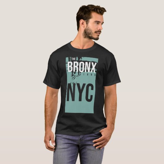 BRONX NYC 1898 T-SHIRT (Voorkant volledig)