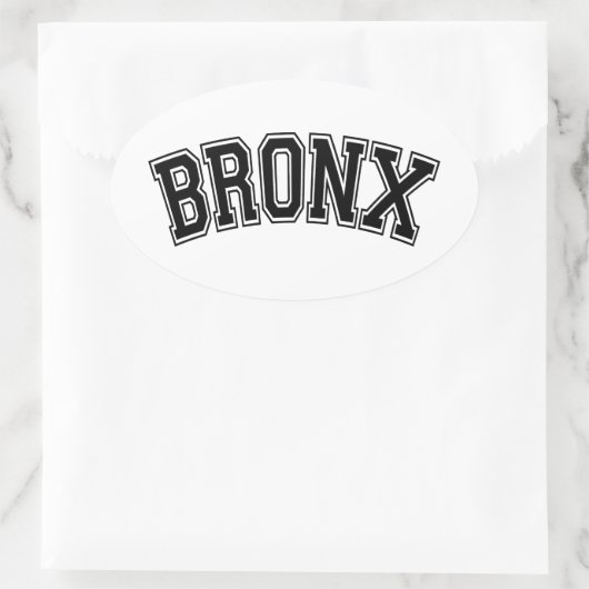 BRONX OVALE STICKER (Tas)