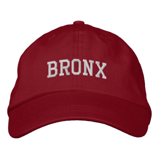Bronx Persoonlijke Aanpasbare Hoed Pet (Voorkant)