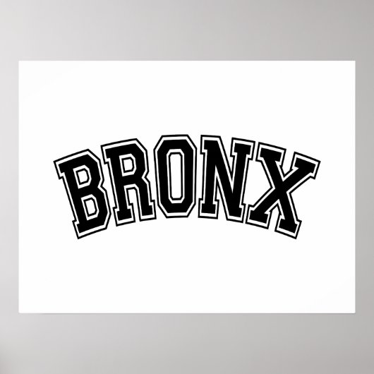 BRONX POSTER (Voorkant)