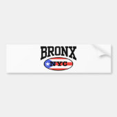 Bronx Puerto Rican Bumpersticker (Voorkant)