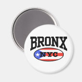 Bronx Puerto Rican Magneet (Voorkant / Achterkant)