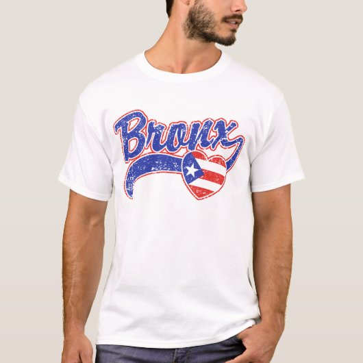 Bronx Puerto Rican T-shirt (Voorkant)