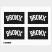 BRONX RECHTHOEKIGE STICKER (Vel)