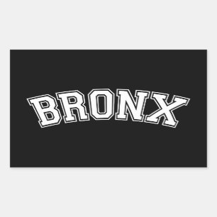 BRONX RECHTHOEKIGE STICKER