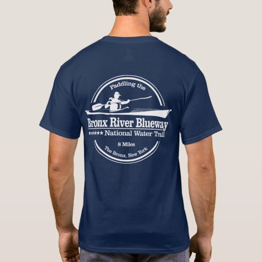 Bronx River Blueway (SK) T-shirt (Achterkant)