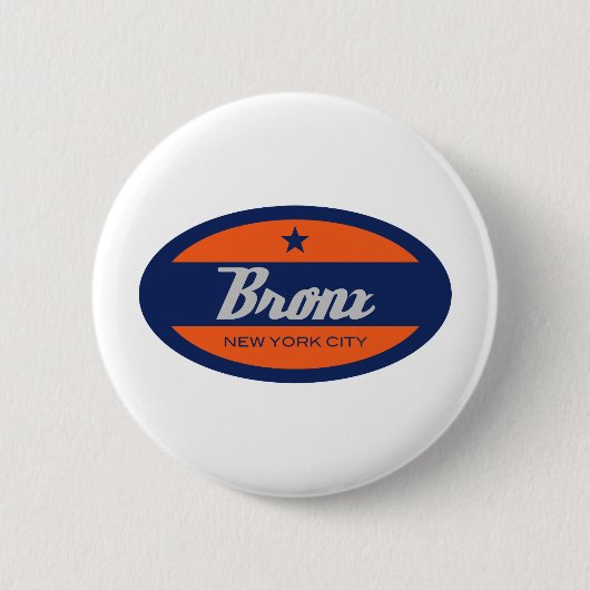 *Bronx Ronde Button 5,7 Cm (Voorkant)