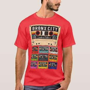 Bronx Stad retro T-shirt