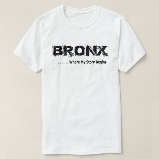 Bronx T-shirt (Design voorkant)