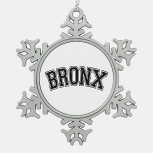BRONX TIN SNEEUWVLOK ORNAMENT