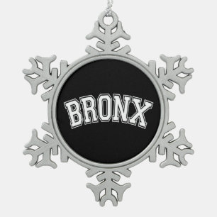 BRONX TIN SNEEUWVLOK ORNAMENT