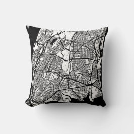 Bronx USA City Map Kussen