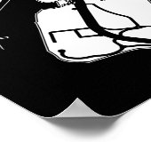 Bronx USA City Map Poster (Hoek)