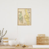 Bronx Westchester County New York Poster (Keuken)