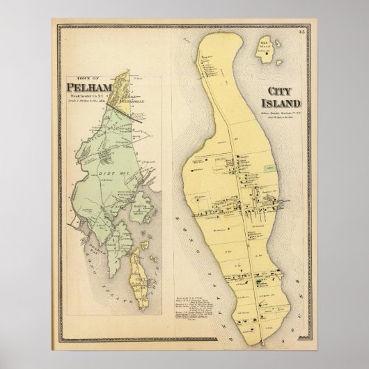 Bronx Westchester County New York Poster (Voorkant)