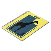 Bronx Zoo New York  Giraffe Notitieboek (Linkerzijde)