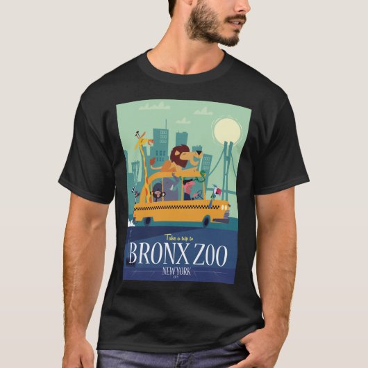 Bronx Zoo poster Classic T-Shirt (Voorkant)