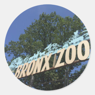 Bronx Zoo Ronde Sticker