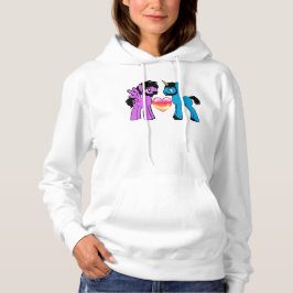 Brony Love Dames maat hoodie
