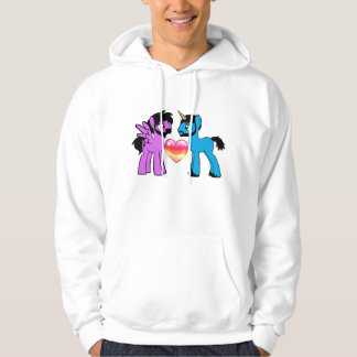 Brony Love Mannen-formaat hoodie