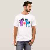 Brony Love Mannen Thirt T-shirt (Voorkant volledig)
