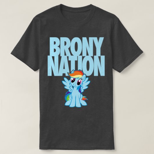BRONY NATION T-SHIRT (Design voorkant)