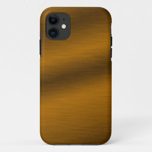 Bronze-achtergrond geborsteld Case-Mate iPhone case