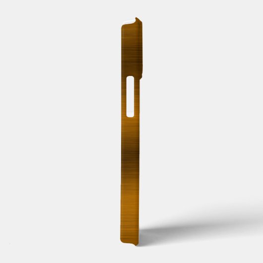 Bronze-achtergrond geborsteld Case-Mate iPhone case (Achterkant / Rechts)