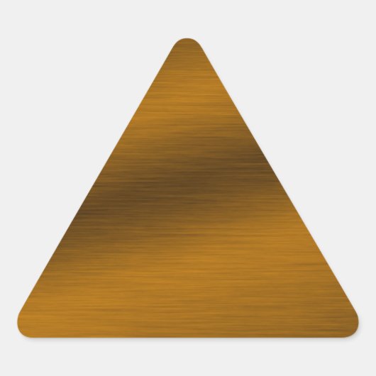 Bronze-achtergrond geborsteld sticker (Voorkant)