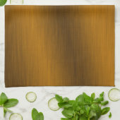 Bronze-achtergrond geborsteld theedoek (Gevouwen)