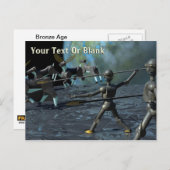 Bronze Age Robots Briefkaart (Voorkant / Achterkant)