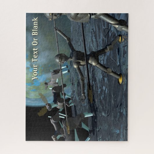 Bronze Age Robots Legpuzzel (Verticaal)