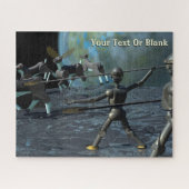 Bronze Age Robots Legpuzzel (Horizontaal)