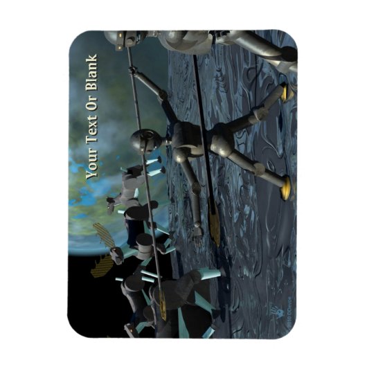 Bronze Age Robots Magneet (Verticaal)