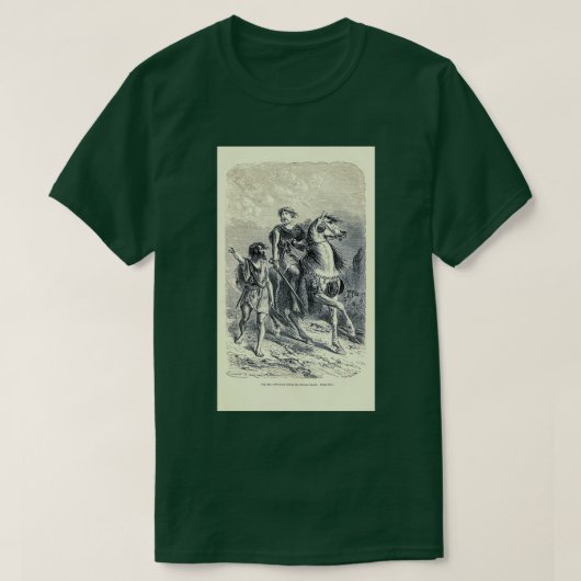 Bronze Age-strijders volgens de Franse walvis T-shirt (Design voorkant)